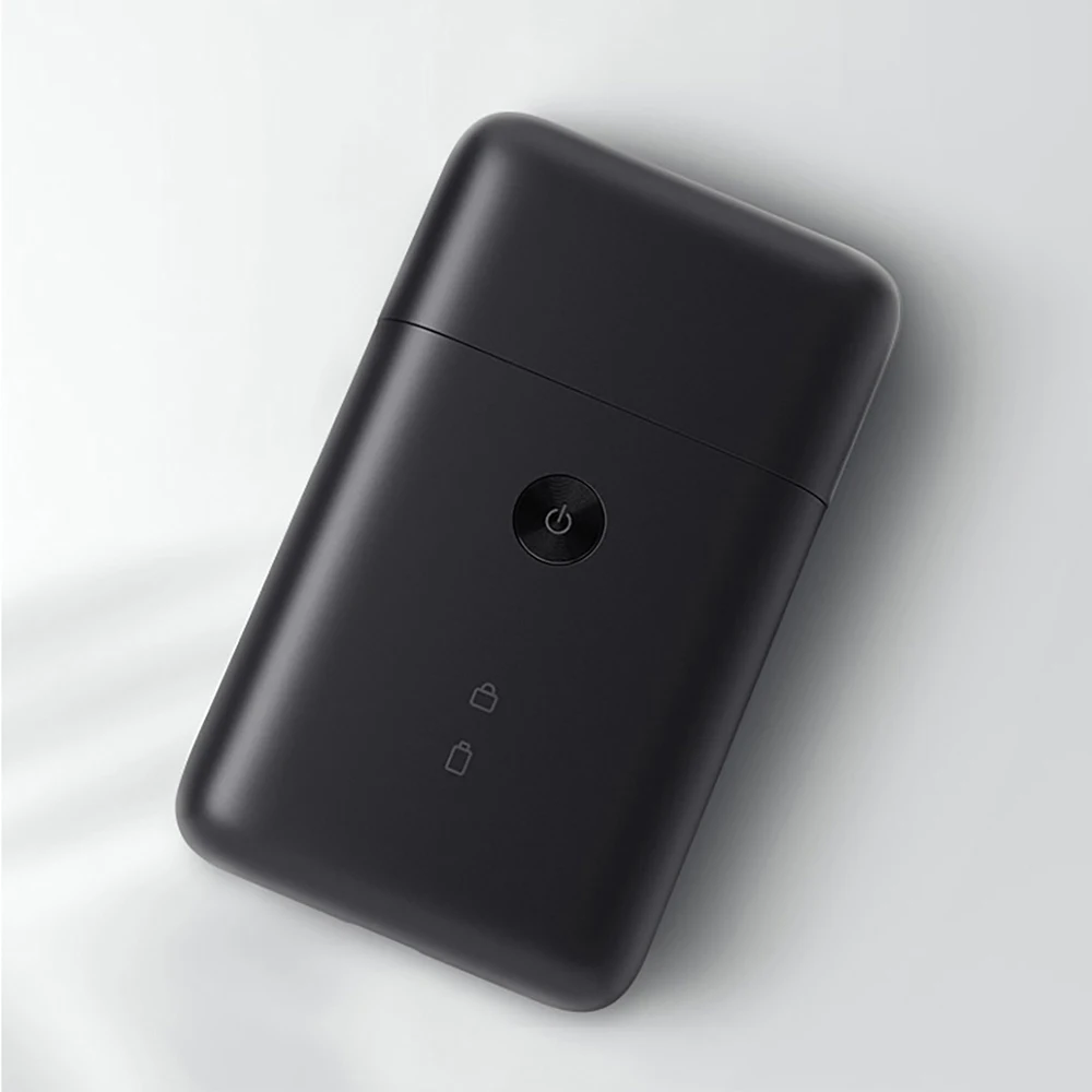 Neuer xiaomi mijia tragbarer Elektro rasierer für Männer mit Doppels ch neider Bartkopf schneider ipx7 wasserdicht wasch bar 30 Tage