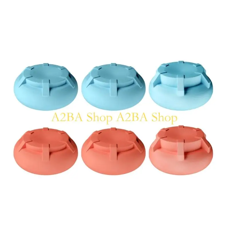 A2BA 6pc Thumbstick Protectors Double Height Option Anti Wear Gaming Grip Enhancers