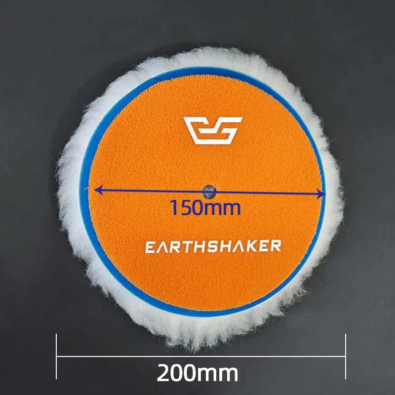 6-inch Wool Ball For Car Waxing And Polishing Wool Tray 150MM  Cashmere Sponge Tray