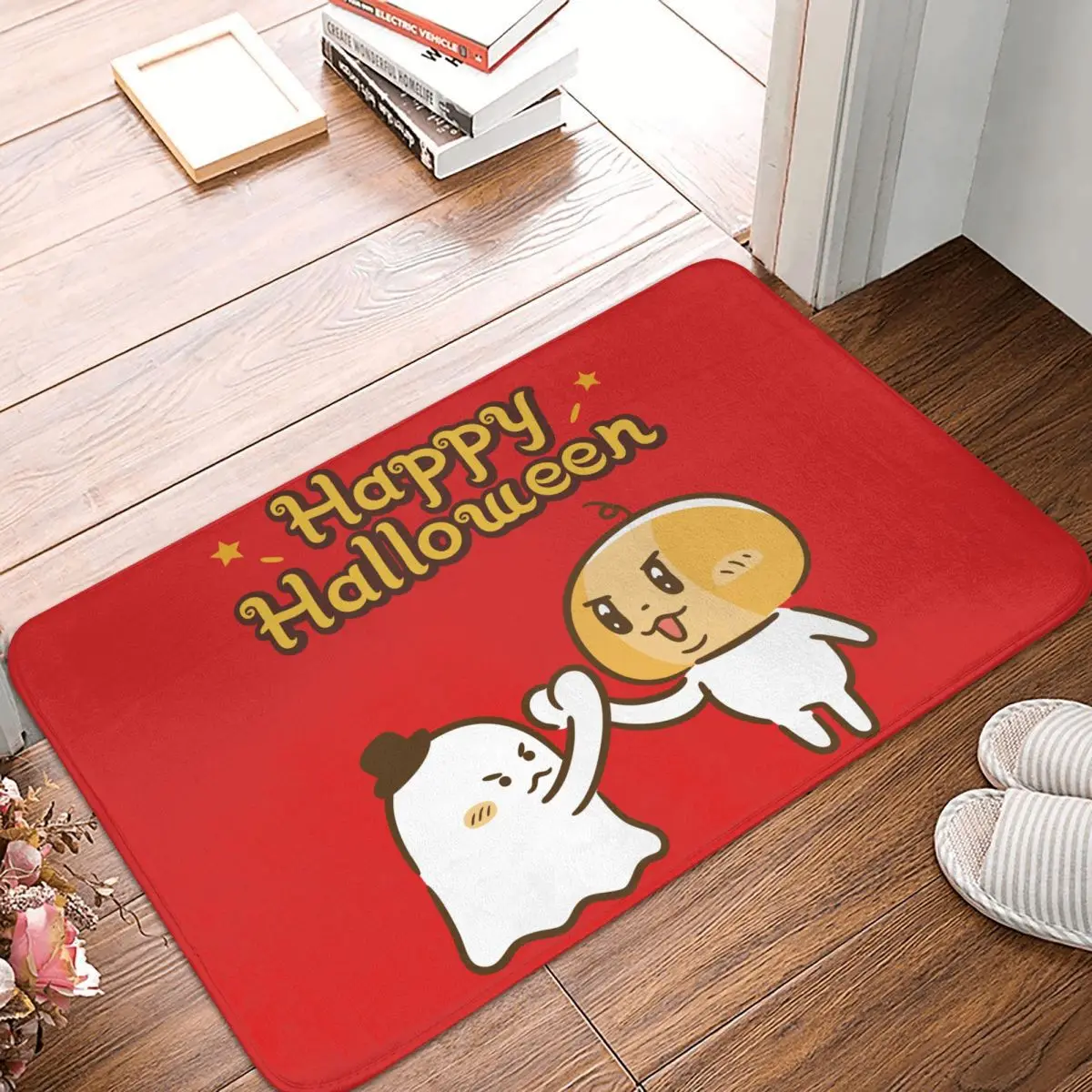 Happy Halloween Cartoon Characters Doormat Non-Slip Entrance Bathroom Kitchen Floor Door Mats Living Room Rug Carpet Footpad