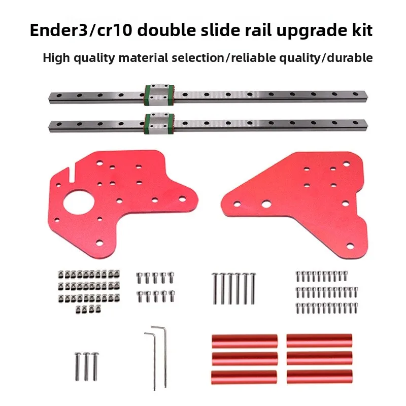 3D Printer Accessories Dual Z-Axis MGN12C Linear Guide with Mounting Bracket Kit Ender-3/CR10 Series