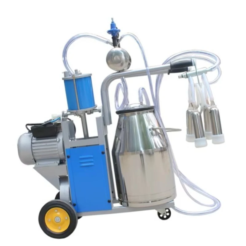 

Electric Single Cow Portable Milking Machine Camel Goat Sheep Cow Milking Machine