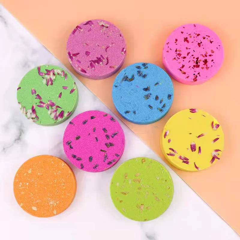 Stress Relief Spa Shower Steamers Sweet Sensual Scents Tablets with Essential Oils Aromatherapy Bath Bombs