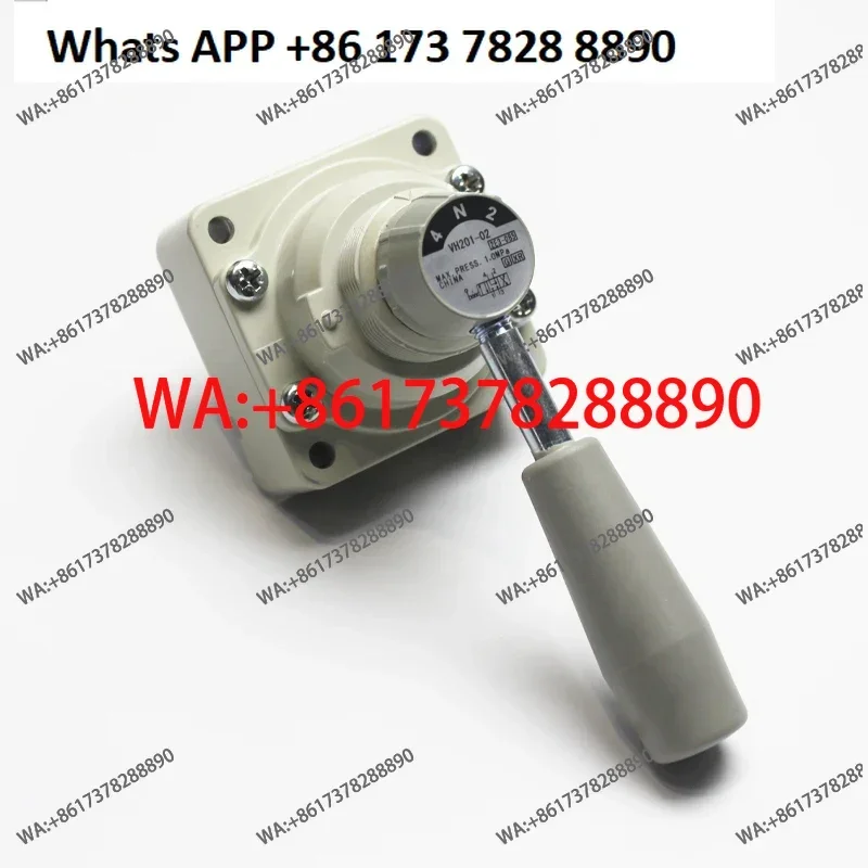 

Пневматический ручной клапан VH200-02/VH201-02/VH202-02 SMC, трехпозиционный четырехходовой ручной распределительный клапан