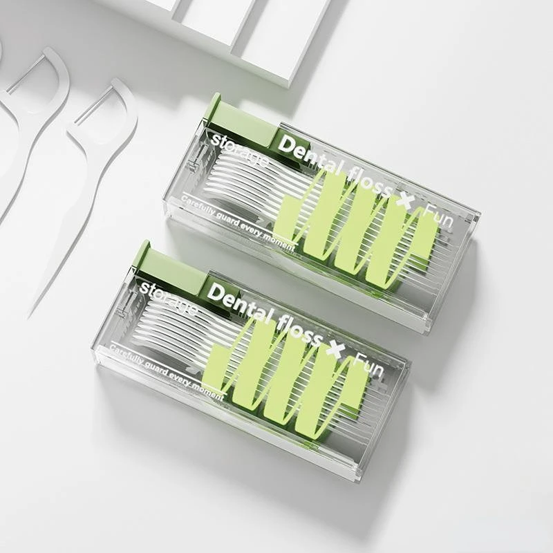 Floss Dispenser Automatic Dental Floss Storage Box Reusable Floss Toothpicks Container Portable Teeth Flosser Holder Tool зубная