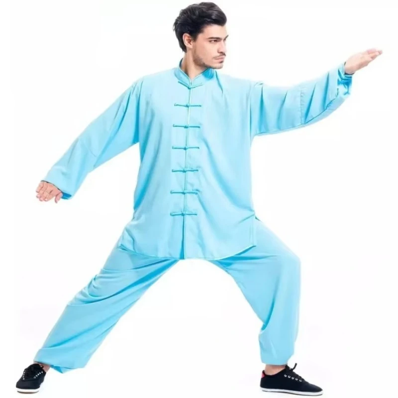 

Top Lightweight Wushu Kung Fu Uniform New Custom Men's Wushu 100% Polyester Kung Fu Uniform