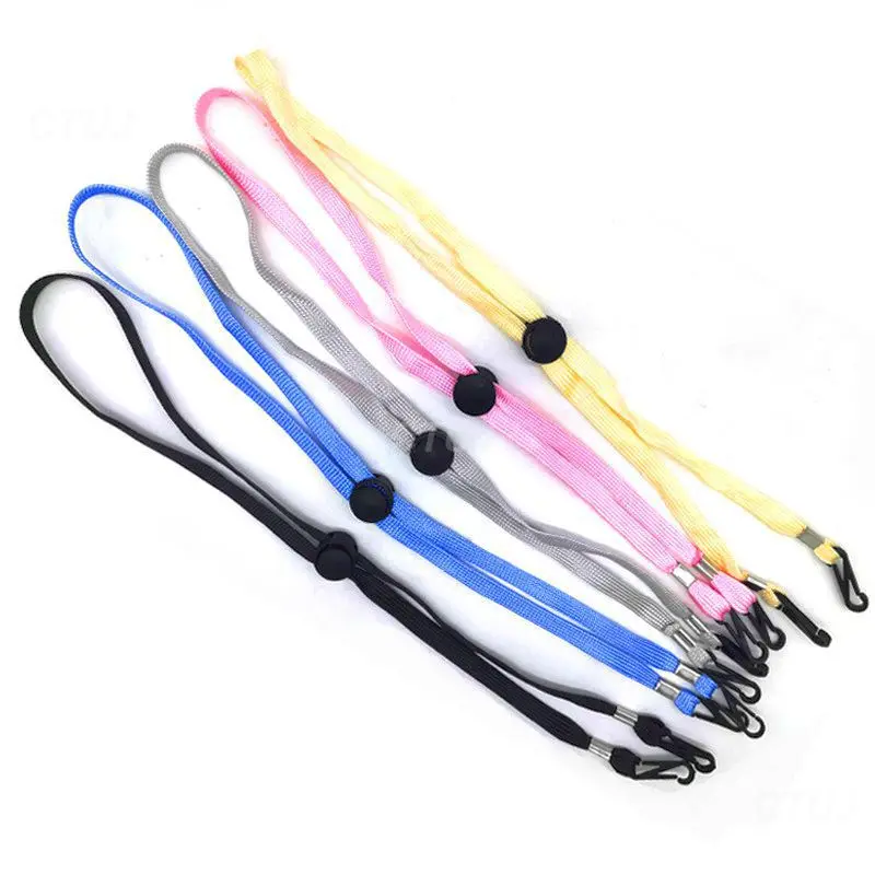 Adjustable Mask Lanyard Face Mask Extender Ear Savers Mask Strap Holder Making Supplies Mask Sewing Elastic Band Cord