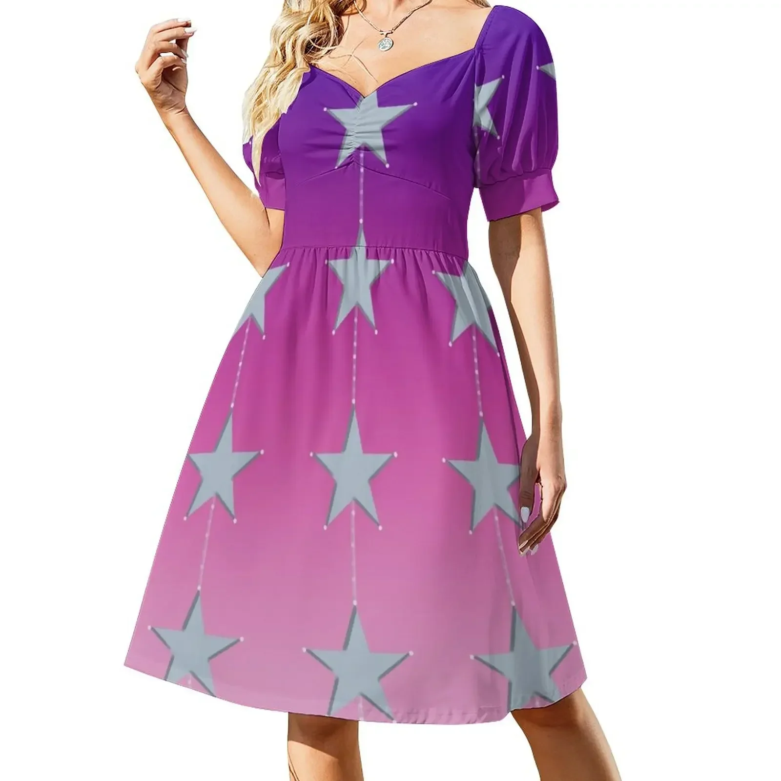 

Christine Daaé_Star Princess Short-Sleeved Dress Evening dresses dresses for prom women evening dress Dress