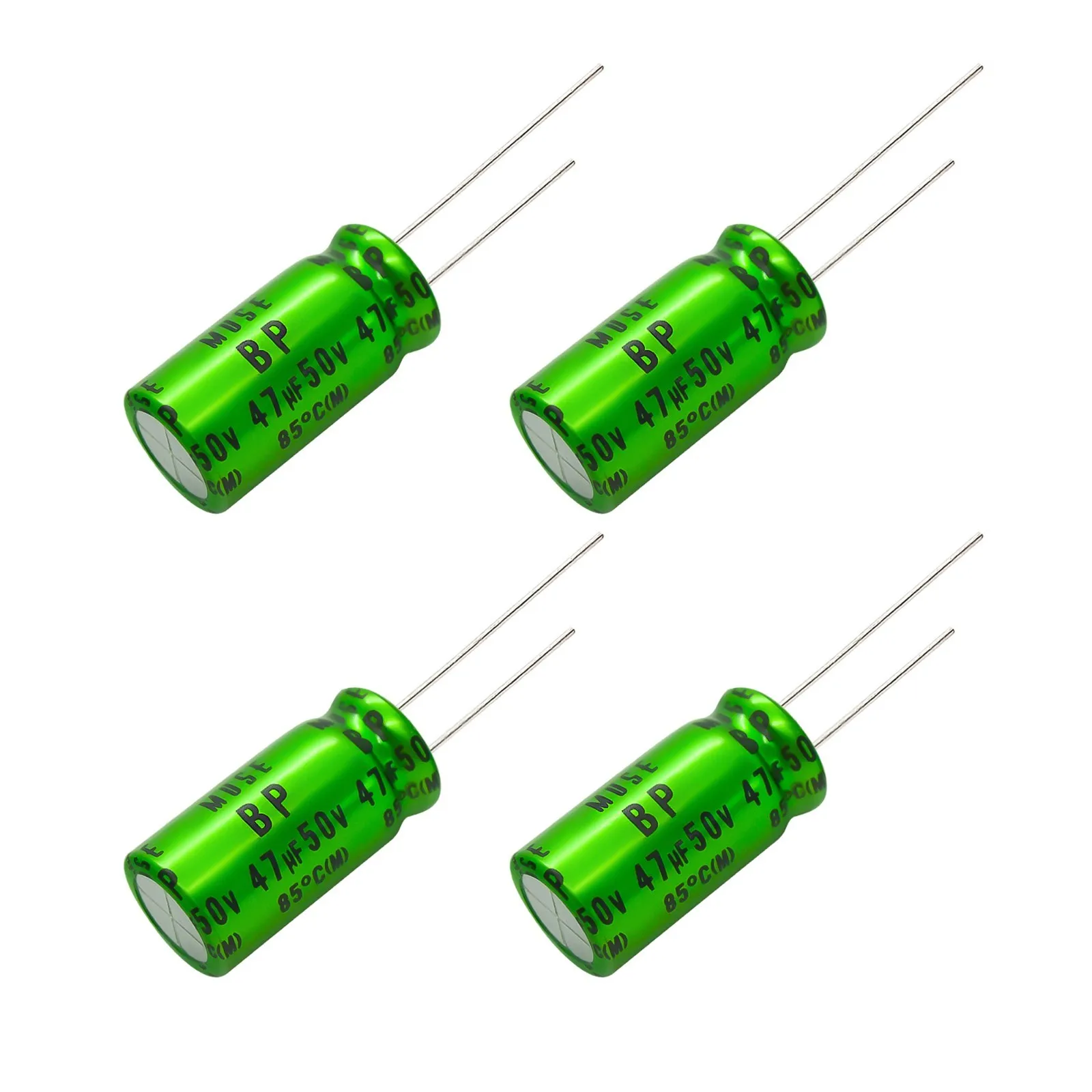 10PCS Nichicon ES BiPolar Capacitors 50V 47uf Audio Grade