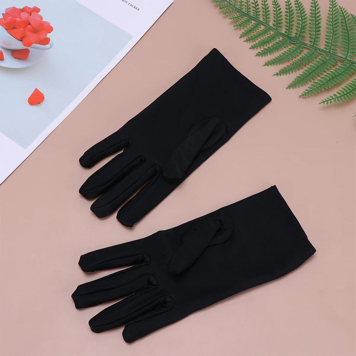

4 Pairs Lightweight Protective Gloves for Men Moisturizing Spandex Work Industrial Gardening Cleaning Construction Jewelry