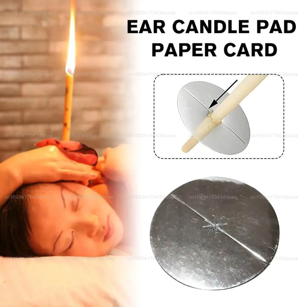 

10pcs New Beeswax Candle Protectors Personal Ear Care Protective Disk Hot Sale Earwax Remover Septum Ash Plate