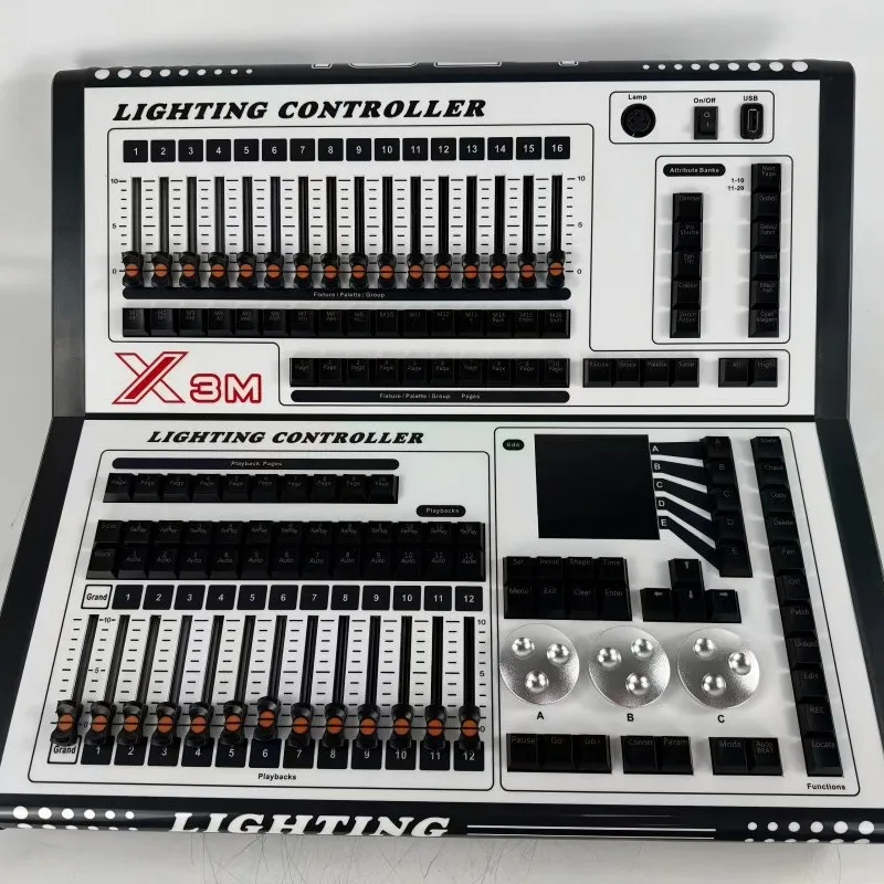 

Профессиональный контроллер DMX512 для сценического освещения X3M с LED-дисплеем, прямые поставки с завода, для трансграничной торговли
