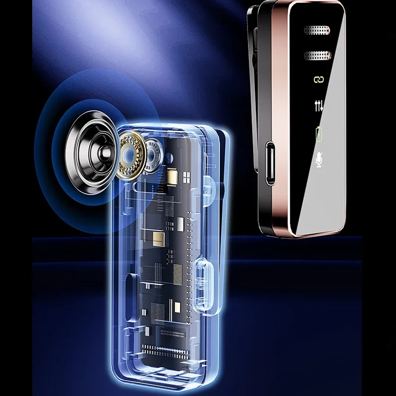 Wireless Lavalier Microphone For IPhone/Android/Laptop/GoPro Plug-Play Lapel Mic Wireless For Video Recording  Interview Tiktok