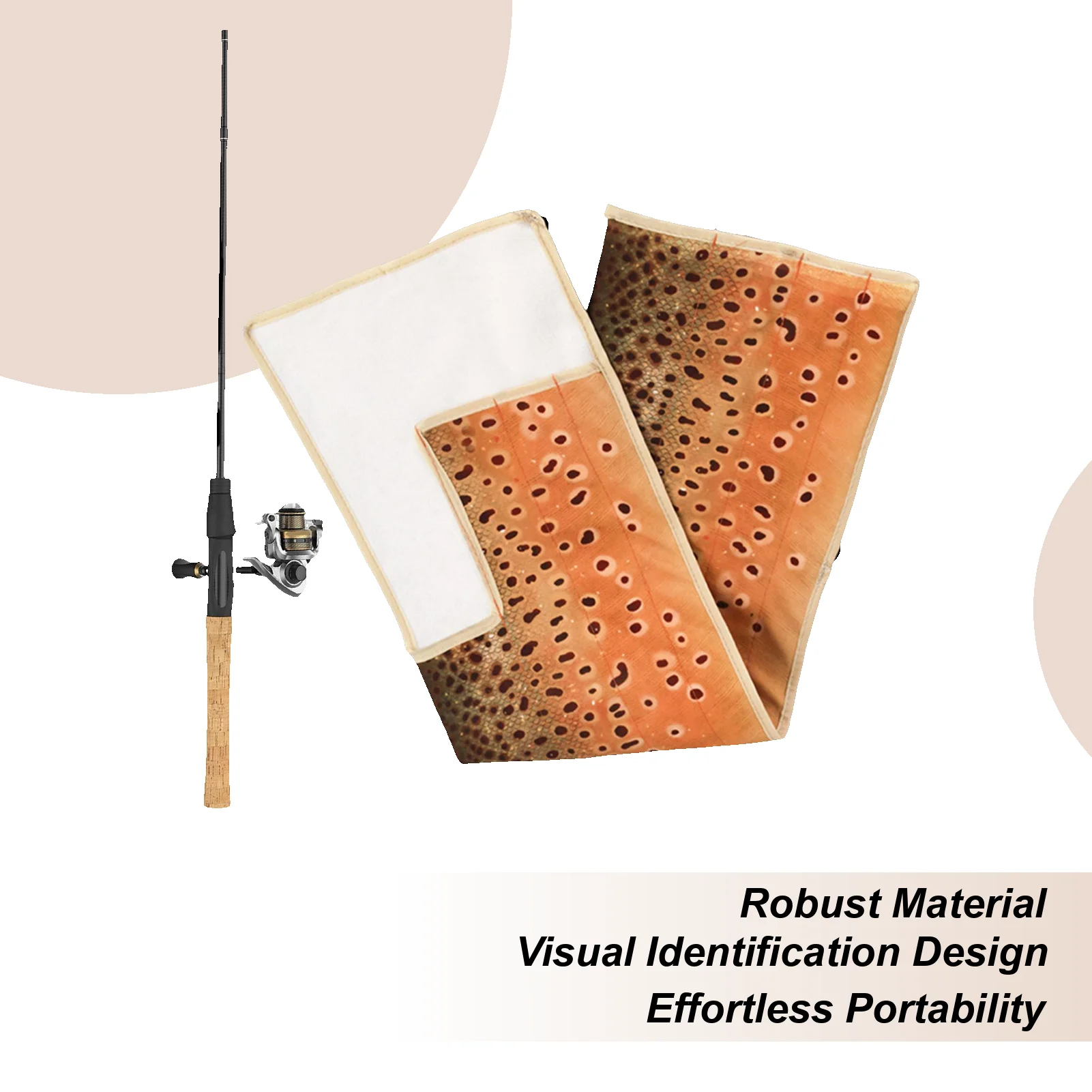 

Сумка для хранения удочки, портативная сумка-чехол с 4 отделениями, 33-дюймовые рукава для удочки для лодки, берега, путешествий, транспорта, озера, реки