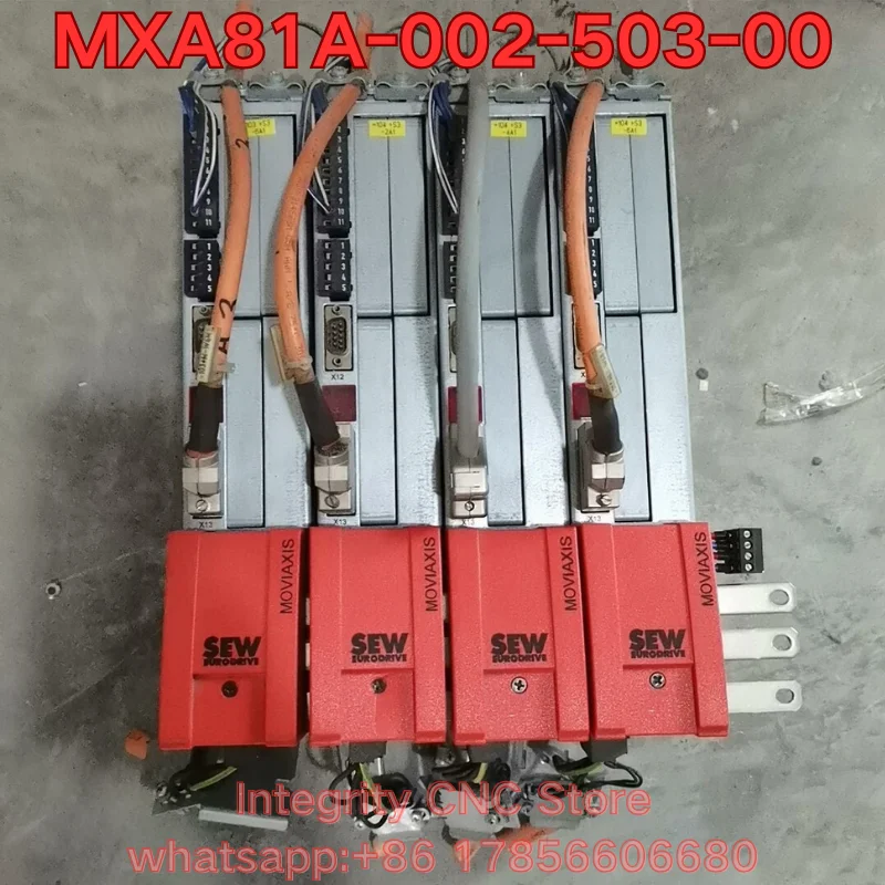 

Second-hand MXA81A-002-503-00 servo driver function test is normal