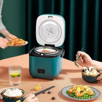 Mini Rice Cooker Automatic Household Kitchen Electric Cooking machine 1-2 People Food Warmer Steamer 1.2L Small Rice Cooker 2