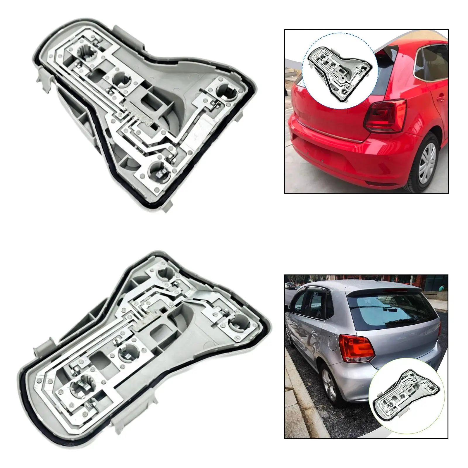 

Портативный кронштейн для задних фонарей из АБС-пластика, плата управления задними фонарями, прямой ремонт, автомобильные аксессуары для Volkswagen