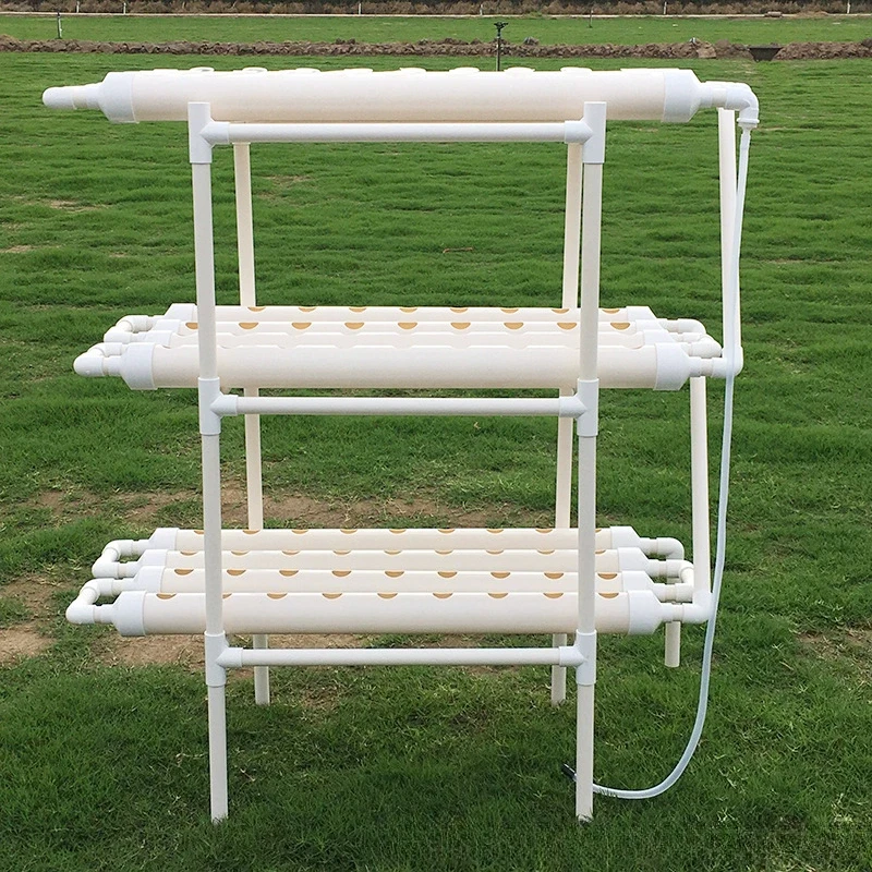Pipeline Hydroponic Grow System Vertical Multi-Layer Planter Soilless Cultivation Equipment Kit for Home Garden VegetableGrowing