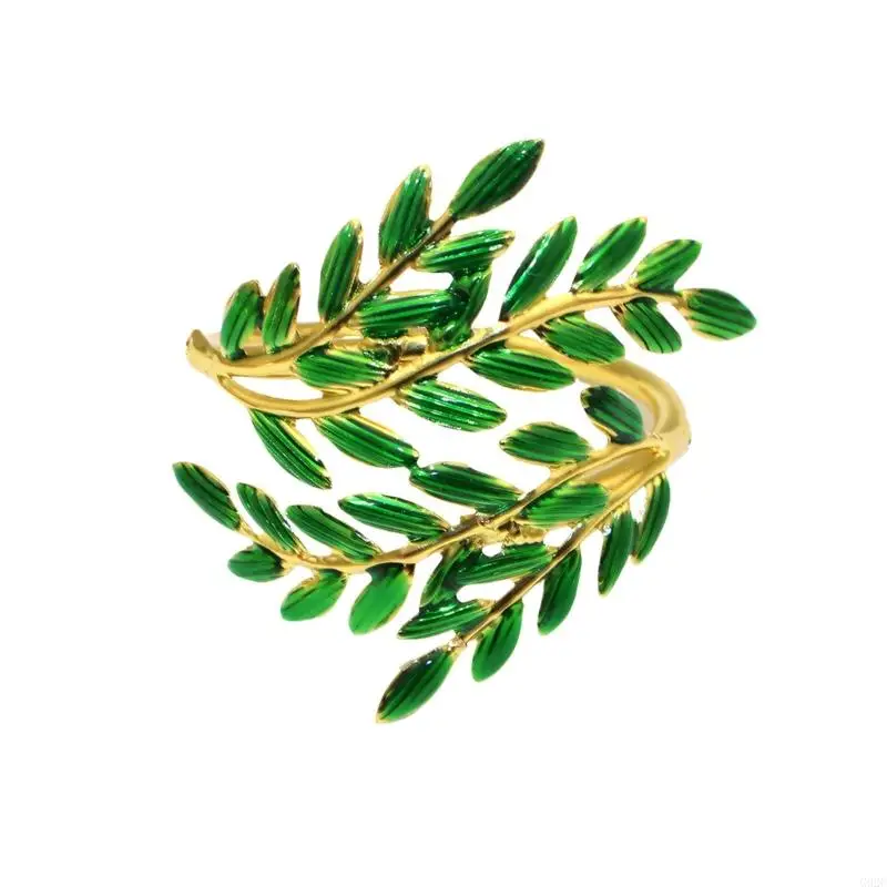 G92C Sophisticated Alloy Napkin Rings Napkin Holders Serviette Buckles Accessories For Formal And Casual Dining