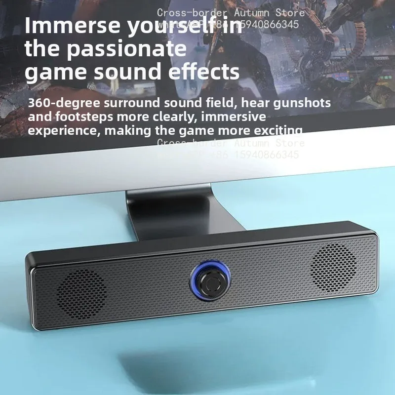 Computer audio desktop home desktop notebook bluetooth wired small speaker e-sports subwoofer multimedia speaker
