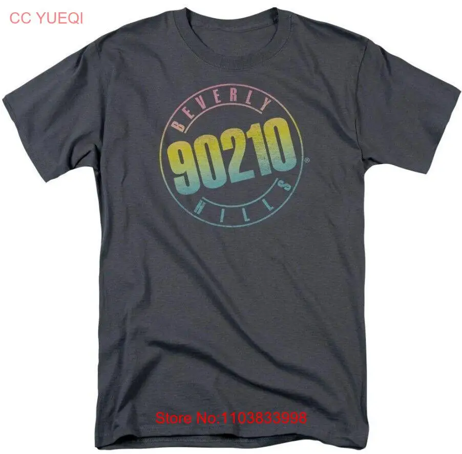 Beverly Hills 90210 Logo Charcoal Shirts