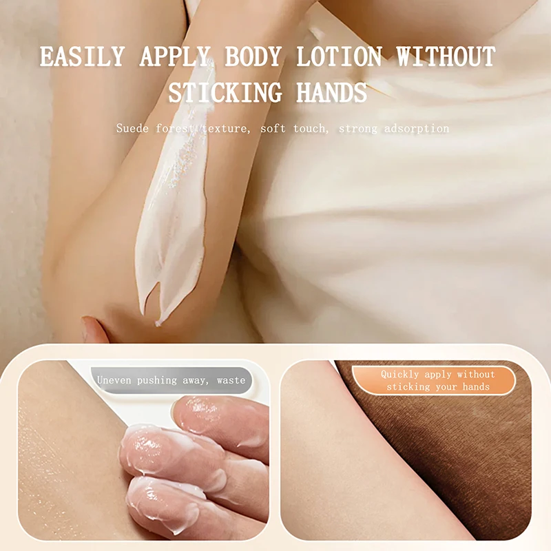 Reusable Body Self-Tanning Glove Cream Lotion Mousse Body Cleaning Glove Double-Sided Prevents Sticky Hands Applicator Self Tan