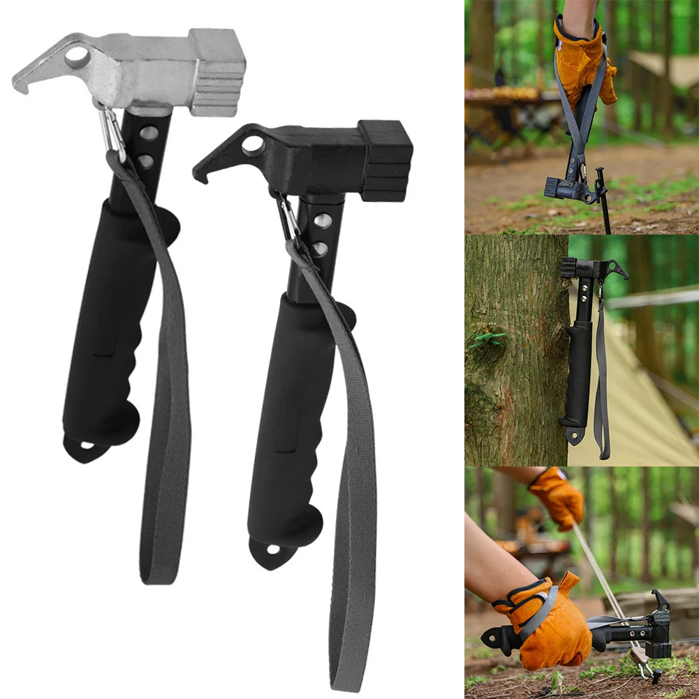 

Outdoor Multi-functional Claw Hammer Vehicle Safety Folding Hammer Broken Window Escape Hammer Woodworking Hammer Camping Tool