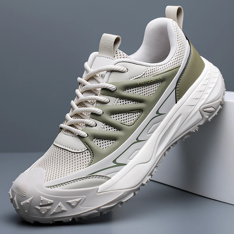 New Men's Golf Shoes Mesh Breathable Outdoor Fitness Training Golf Hiking Shoes Fashion Leisure Sports Shoes