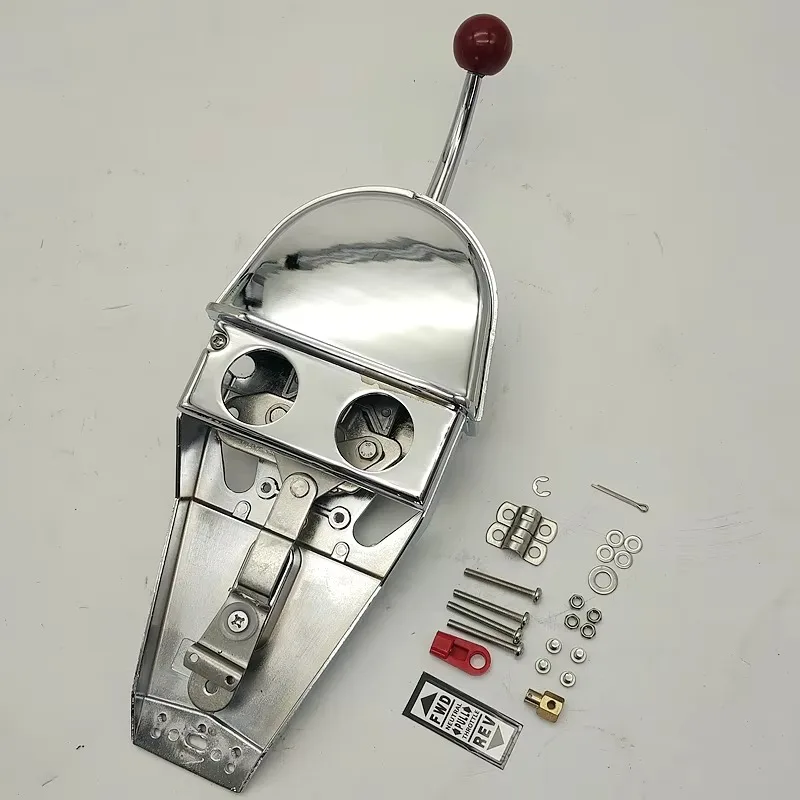 Novo cabo push pull de acelerador marinho e mudança de marcha com alavanca de controle única para motores de popa