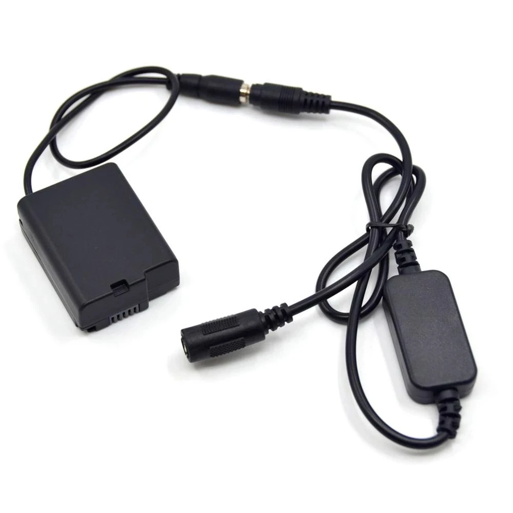 

12V-24V Step Down Cable EN-EL21 Dummy Battery EP-5D Coupler Fit for Nikon 1 V2 1V2 Cameras