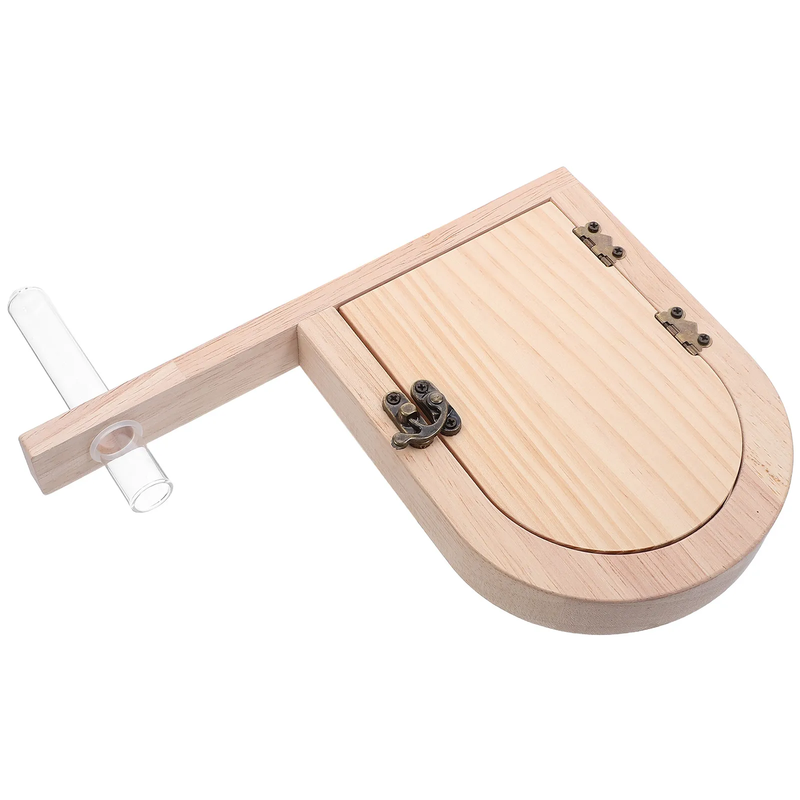 Fairy Door Outlet Cover Wooden Baby Pet Proof Socket Protector Wall Plate Nursery Playroom Kids Bedroom Decorative Outlet Guard