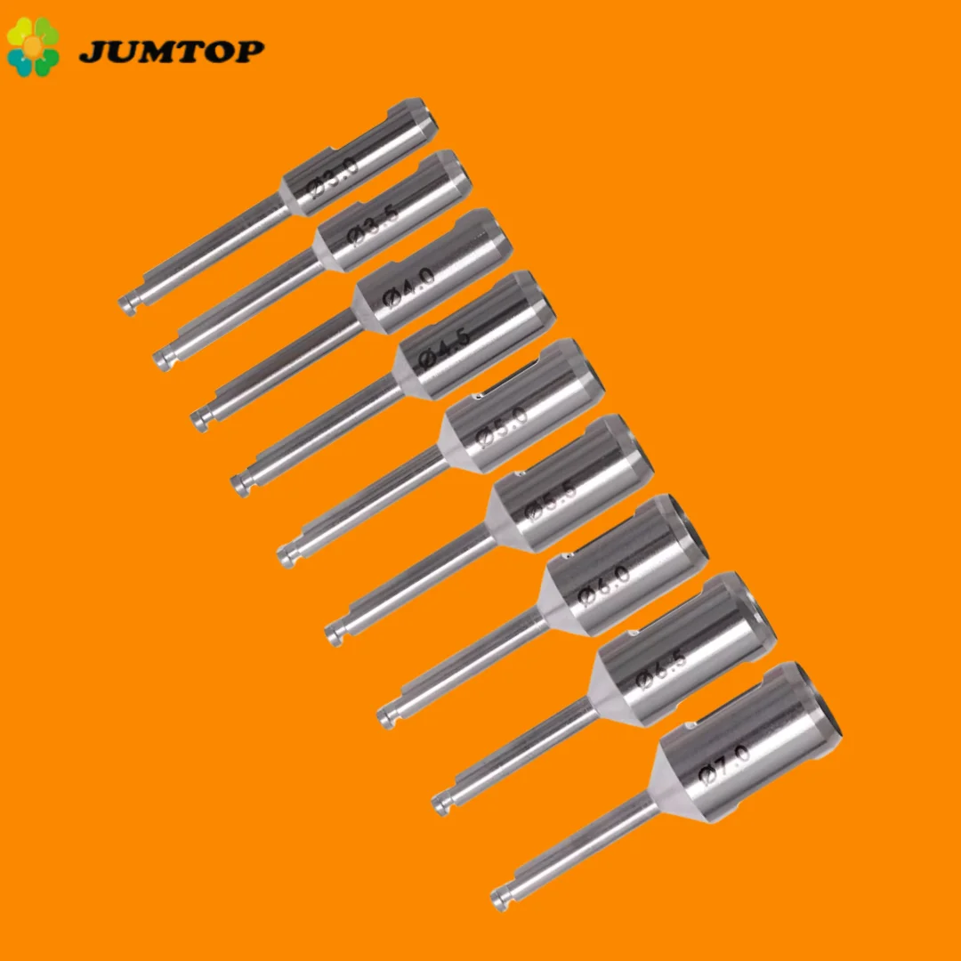

Autoclavable Stainless Steel Dental Implant Tissue Punch for Low-Speed Surgical Handpiece Instruments 1PC