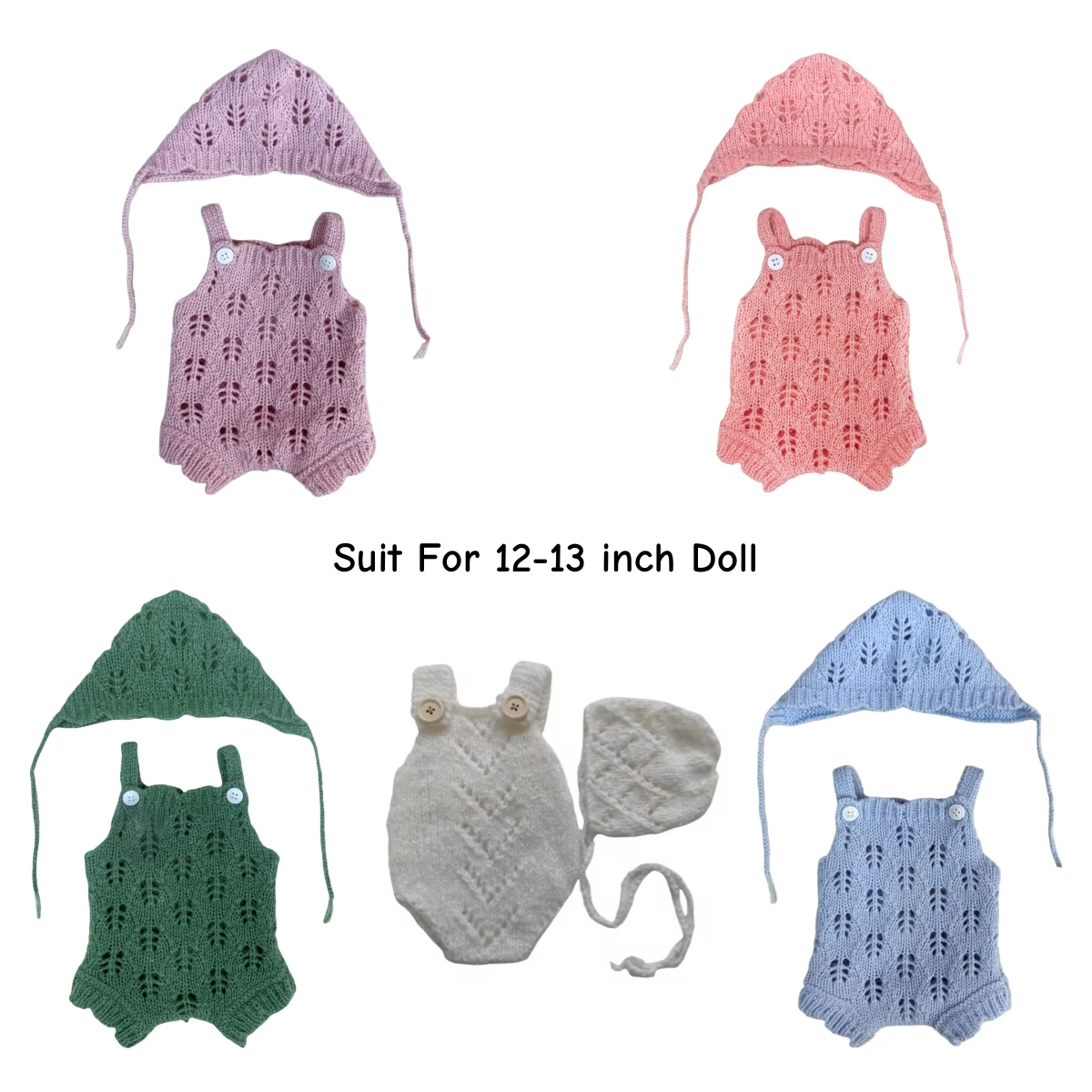 1 pezzo adatto per vestiti per bambole da 12-13 pollici Accessori per bambini in silicone per cambiare i loro abiti preferiti per bambole giocattolo da 12-13 pollici