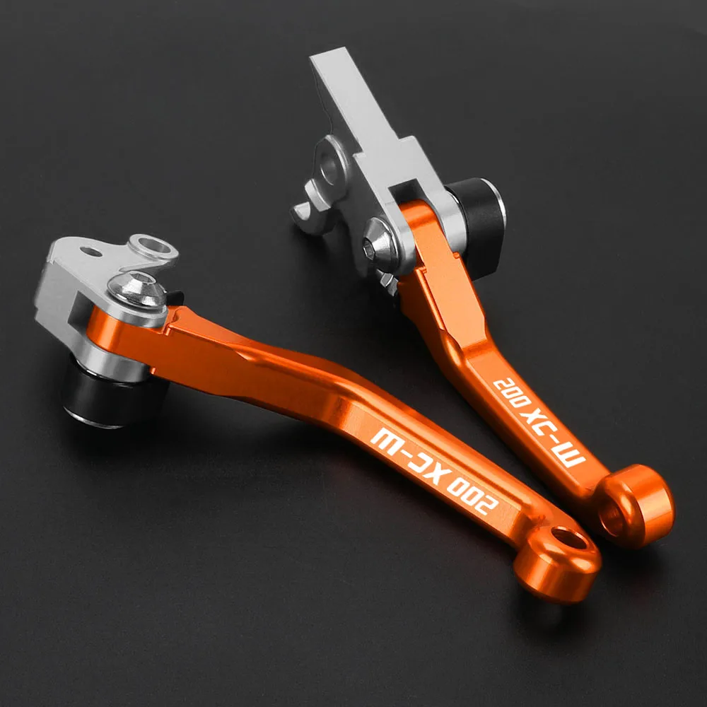 Motocross Pivot Brake Clutch Levers For 200XCW 2009 2010 2011 2012 2013 2014 2015 2016 Motorcycle Access Dirt Bike Handle Lever