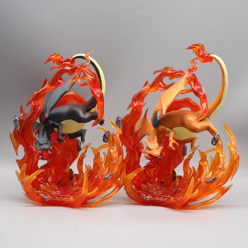 1/20 Pokemen Gk Charizard Anime Figures Amazing Museum Action Figures Cute Statue Model Toy Room Decor Surprise Gift