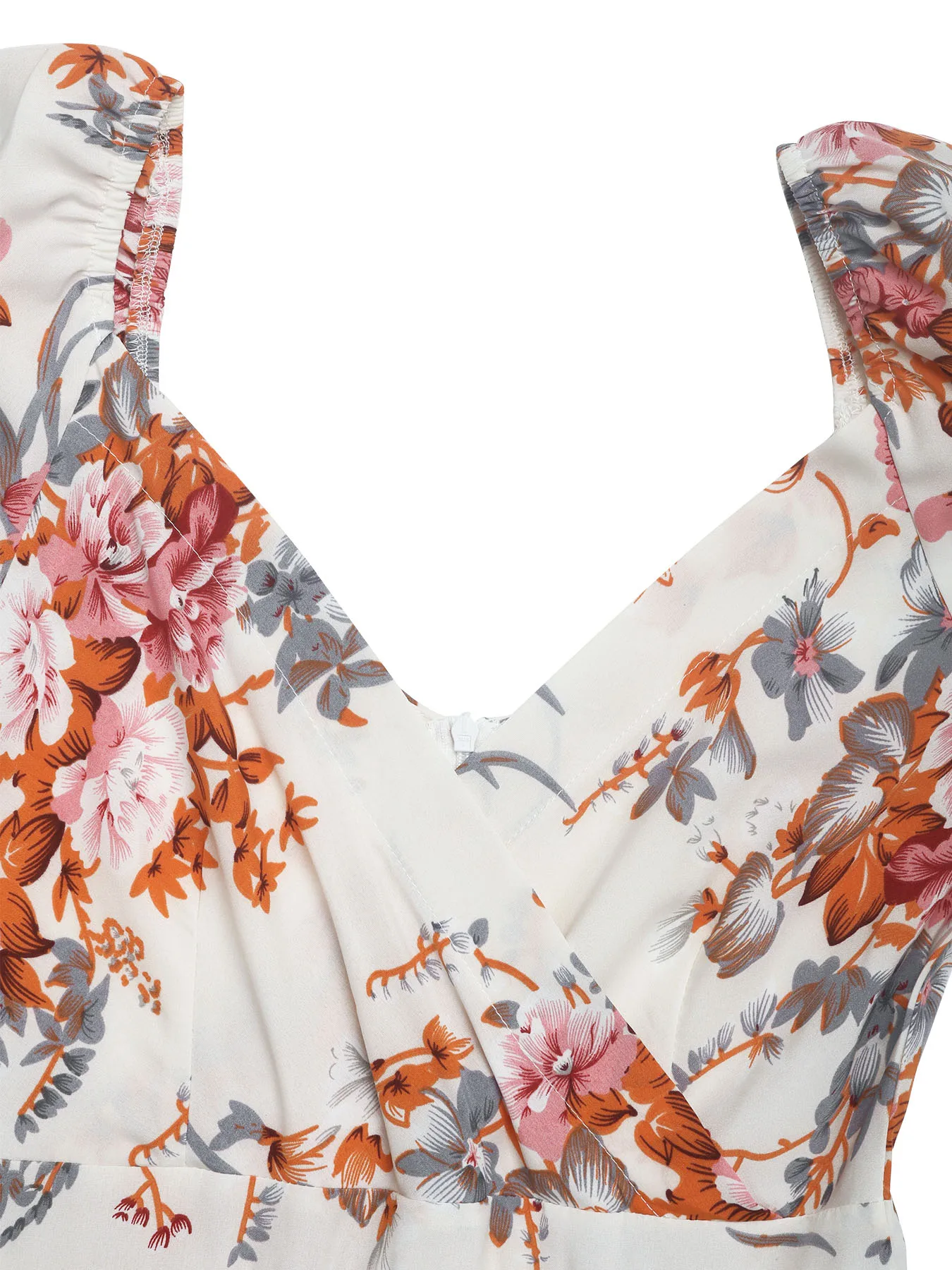 Robe Boho à imprimé Floral pour femmes, col en V, manches longues, fente latérale, Maxi, pour fête d'automne, vacances, décontractée