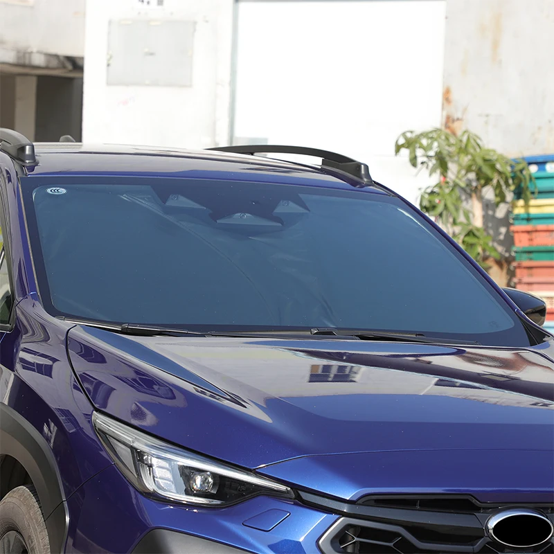 

For Subaru XV/Xubao 2018+ front glass sunshade, summer defense, UV rays, high temperature, black 1pcs (memory wire model)