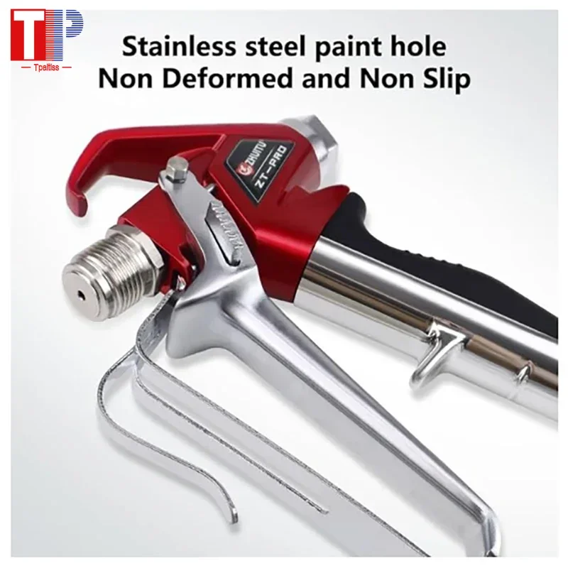 Реверсивный поворотный шарнир сопла 3600 фунтов на квадратный дюйм 517 с удлинителем 11 дюймов, безвоздушный пистолет для распыления краски высокого давления