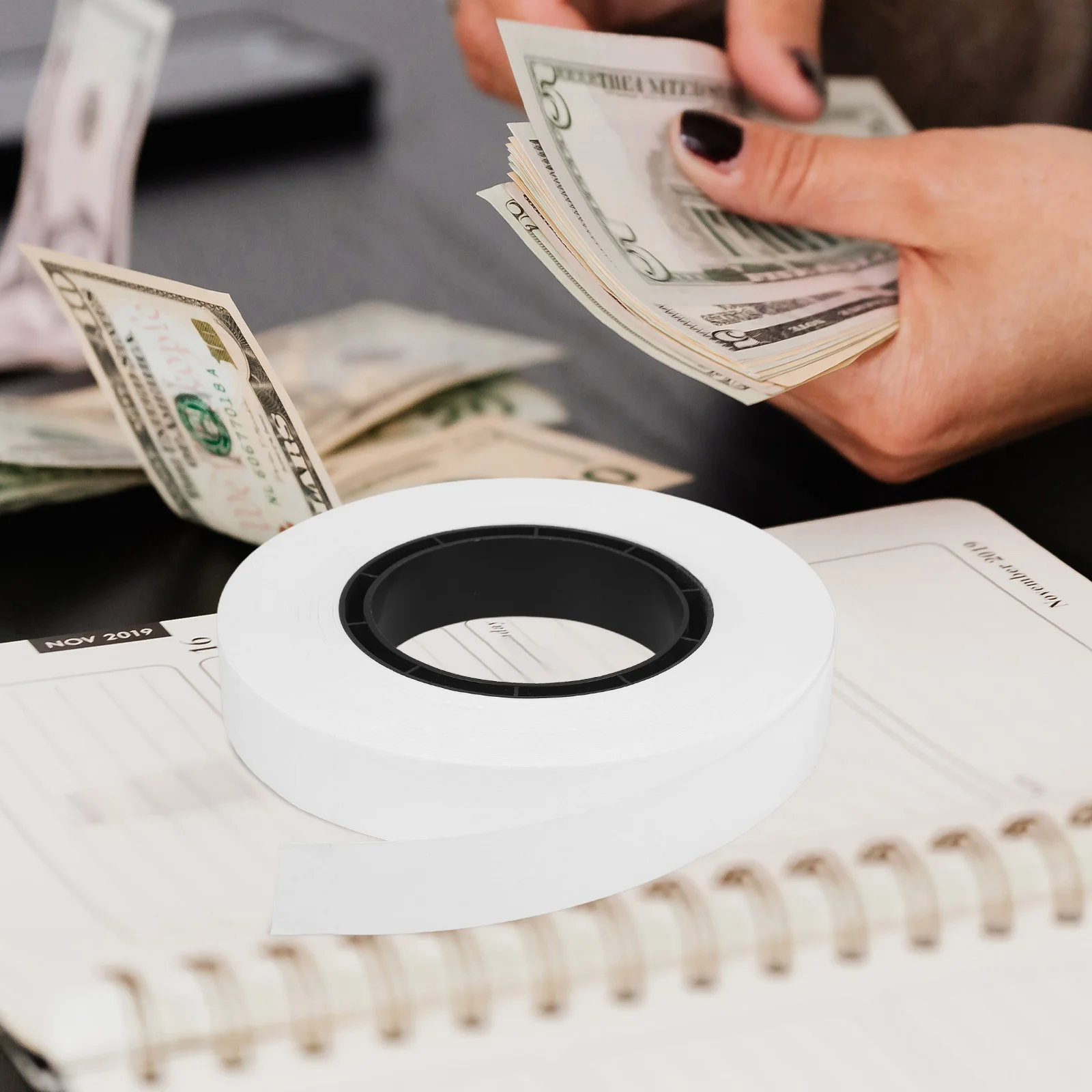 

Versatile Bank Supplies Paper Tape Efficient Cash Management Quick Accurate Bundling for Banks Supermarkets Malls Hotels Retail