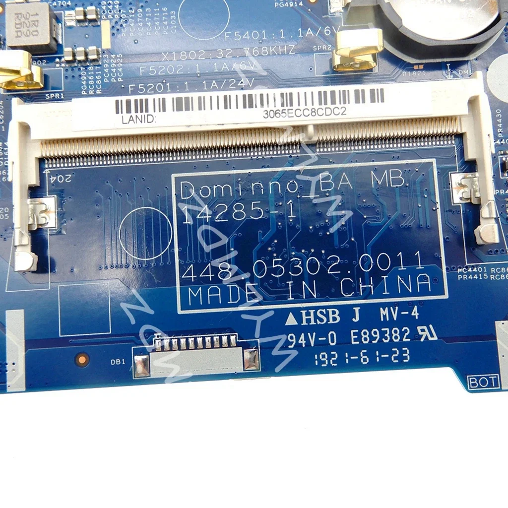 14285-1 With N3060  X5-E8000 CPU Laptop Motherboard For Acer Aspire ES1-531 EX2519 Notebook Mainboard