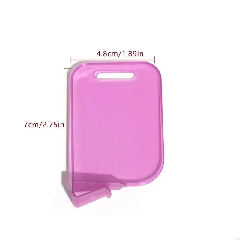 10 แพ็คการ์ดคอลเลกชันตัวแบ่งตัวแปรโปร่งใสสำหรับการซื้อขายเกมการ์ด p31b