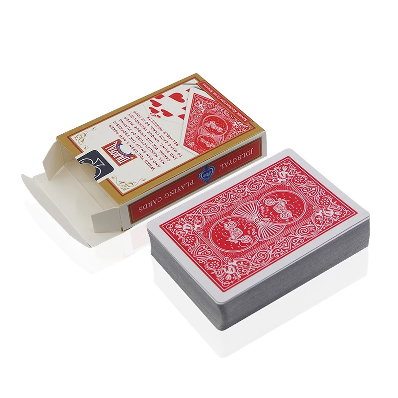 Najnowsze karty do gry Magic Poker, czerwono-niebieskie, standardowe, zamknięte paczki, karty do pokera do sztuczek magicznych, karty do gry Magic, sztuczki magiczne.