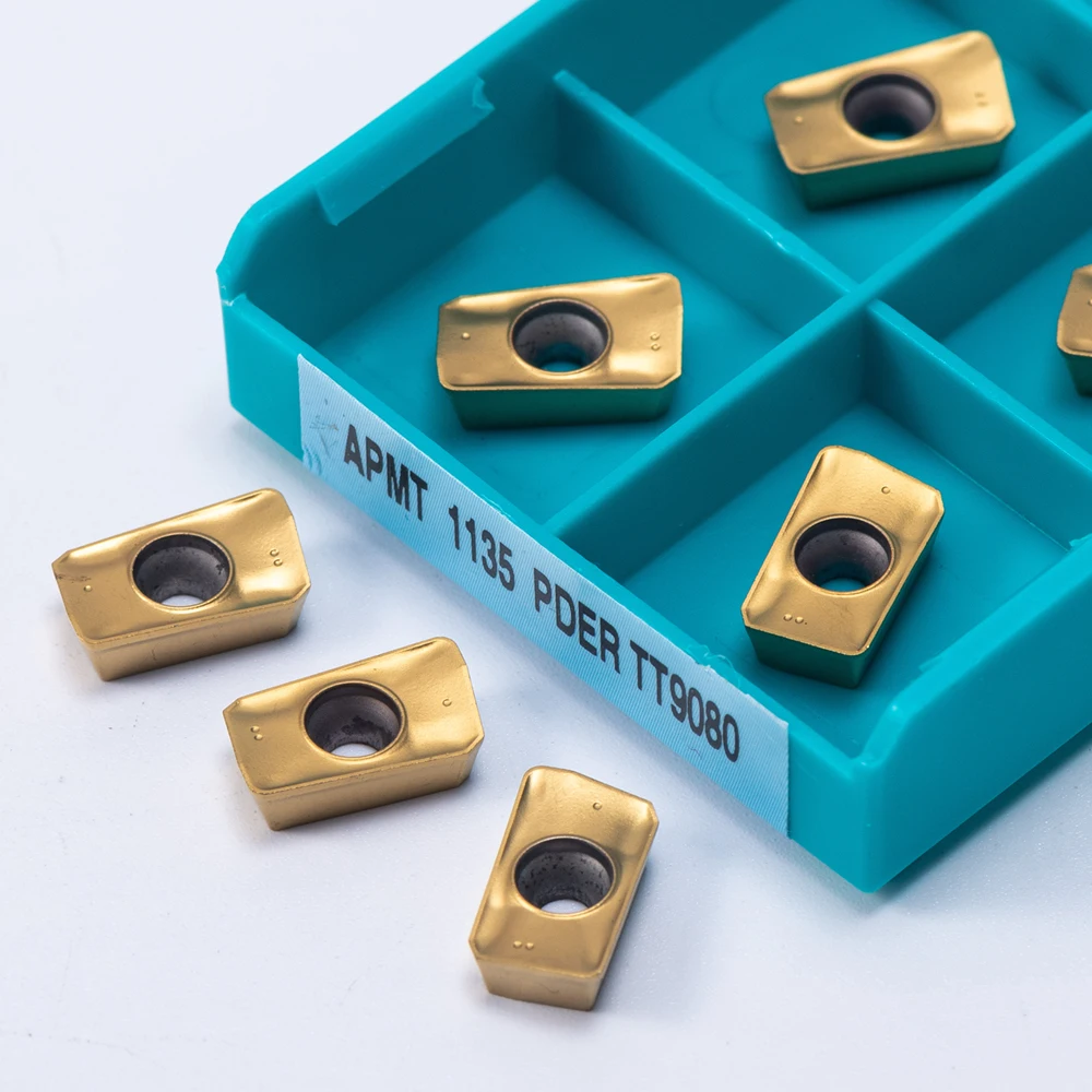 APMT1135 APMT1604 PDER TT9080 carbide insert APMT tool APKT1705 PER-EM TT9080 for indexable milling cutter APKT1705 PER TT9030