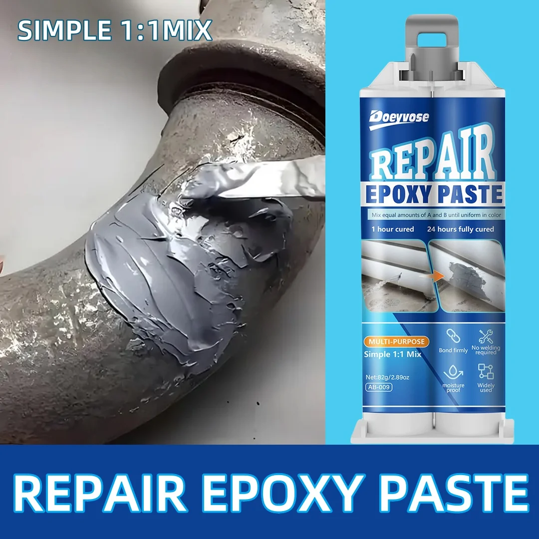 1:1 Gray White Two Part AB Epoxy Glue Metal Casting Repair Adhesive