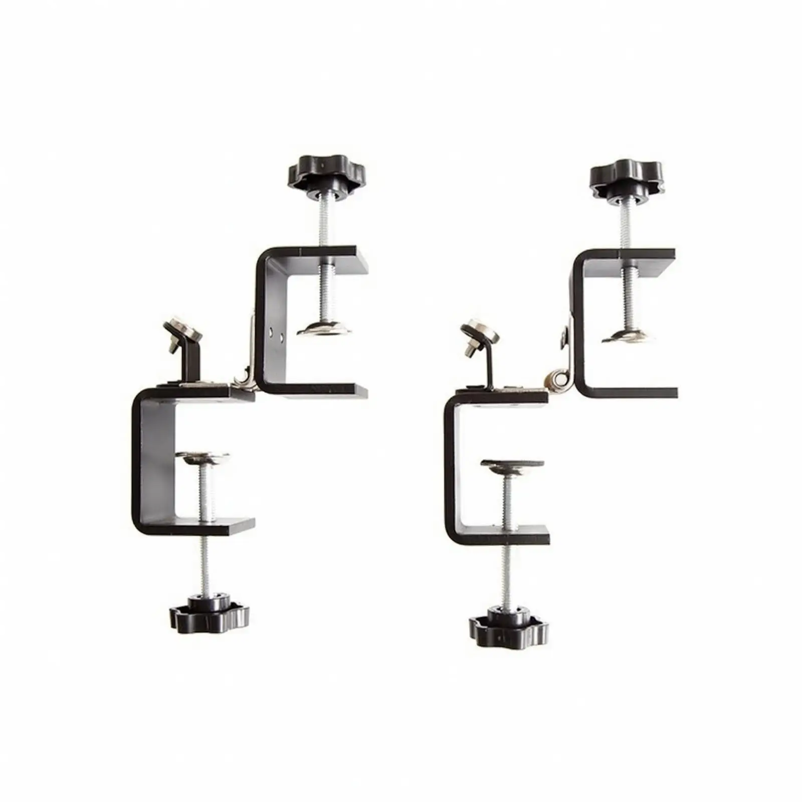 Metal Screen Printing Clamp Heavy Duty C Shaped Hinge Clamp for Frame Tabletop Mount Printing Workstation Tool