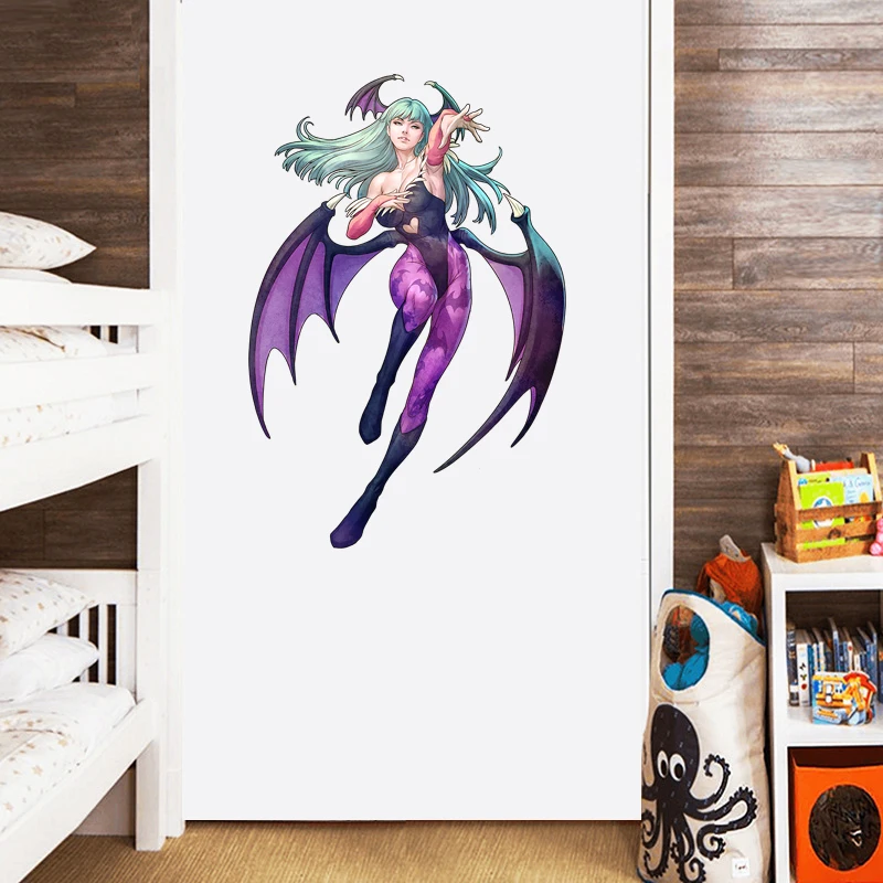 Three Ratels CA94 Morrigan Aensland Personalized Creative Scratch Stickers And Decal For Occlusion  Decor Vinyl Material