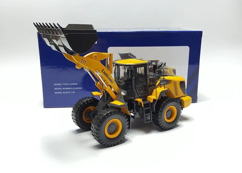 

1:35 LIUGONG 856H Engineering Machinery Wheel Loader Vehicles DieCast Toy Model Decoration