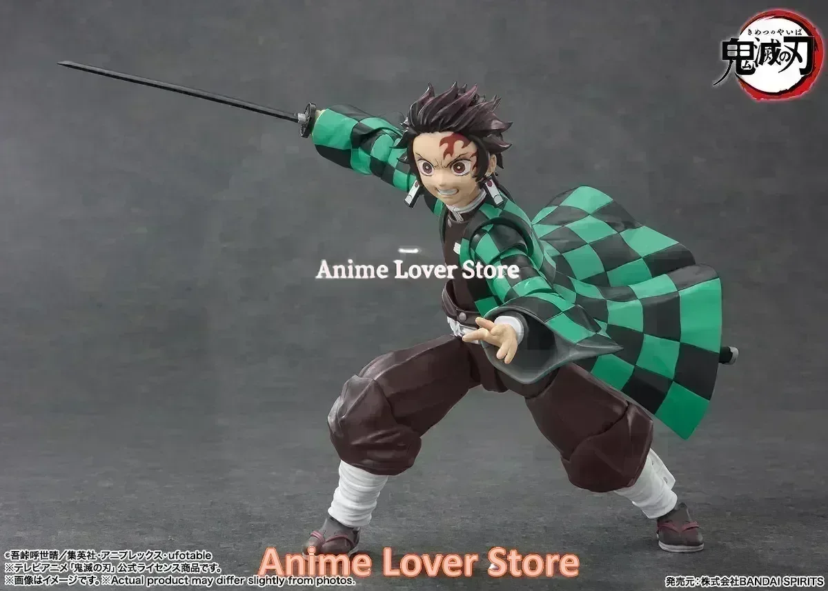 Original Bandai Demon Slayer S.H.Figuarts SHF Kamado Nezuko Kamado Tanjirou Tomioka Giyuu Anime Action Figures Toys