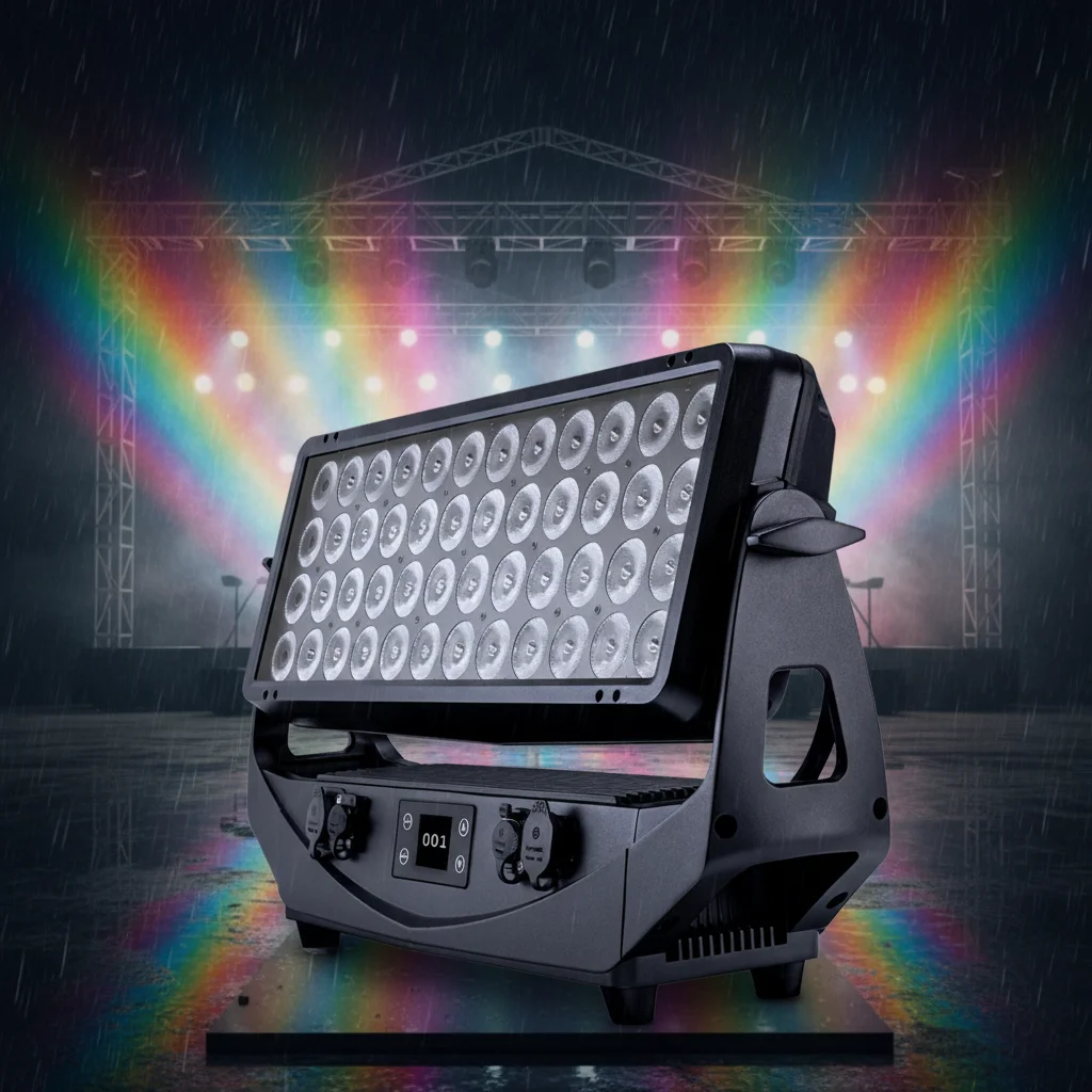 

Светодиодный прожектор ACED4820 48X20W DMX512 IP65 6IN1