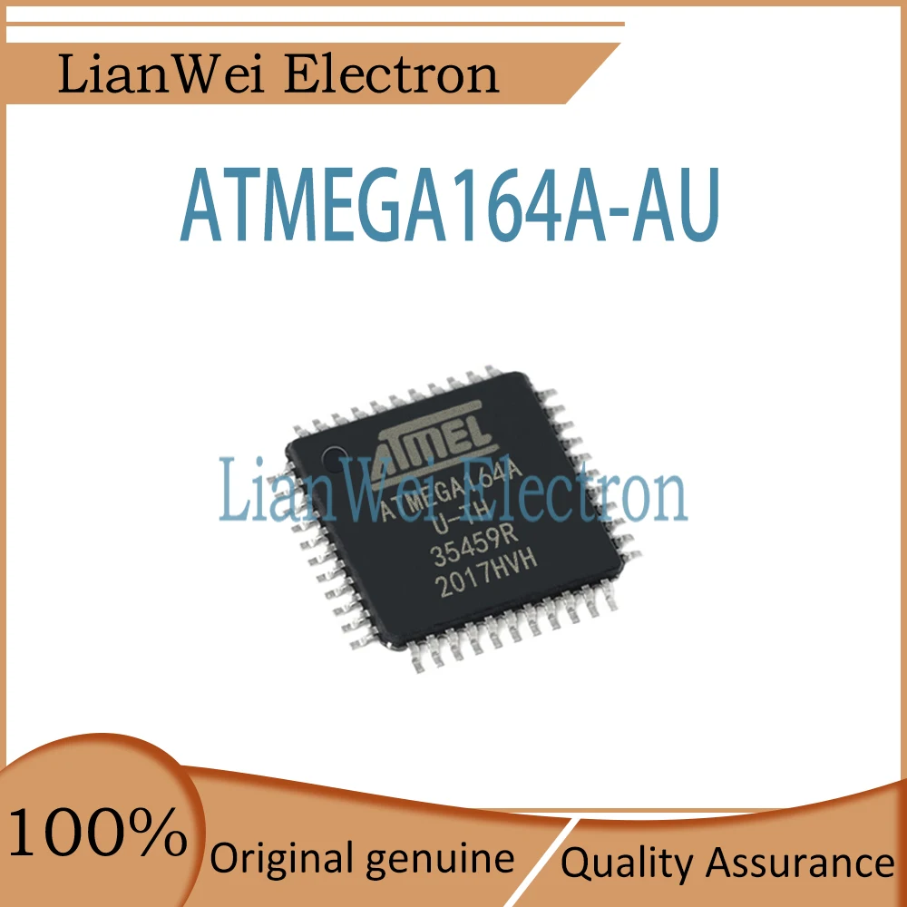 (1-10 Piece)100% New ATMEGA164A ATMEGA164A-AU ATMEGA164 IC MCU Chipset TQFP-44